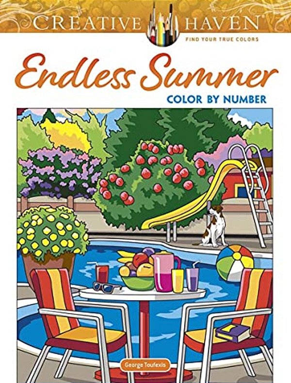 Creative Haven Endless Summer Color By Number-..