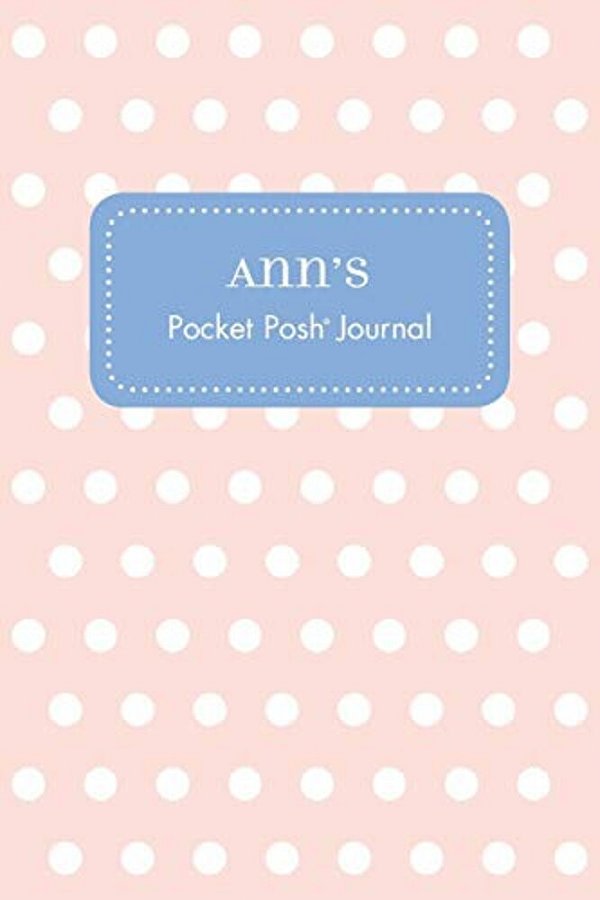 Ann's Pocket Posh Journal, Polka Dot-..