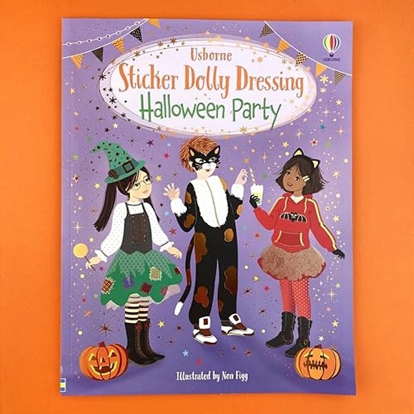 Sticker Dolly Dressing Halloween Party-..