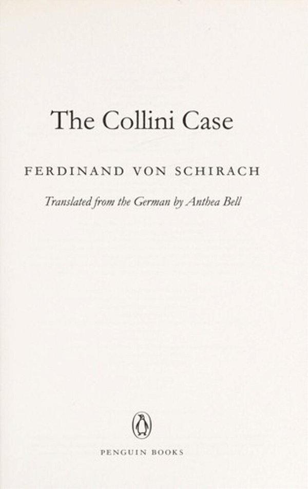 The Collini Case-..