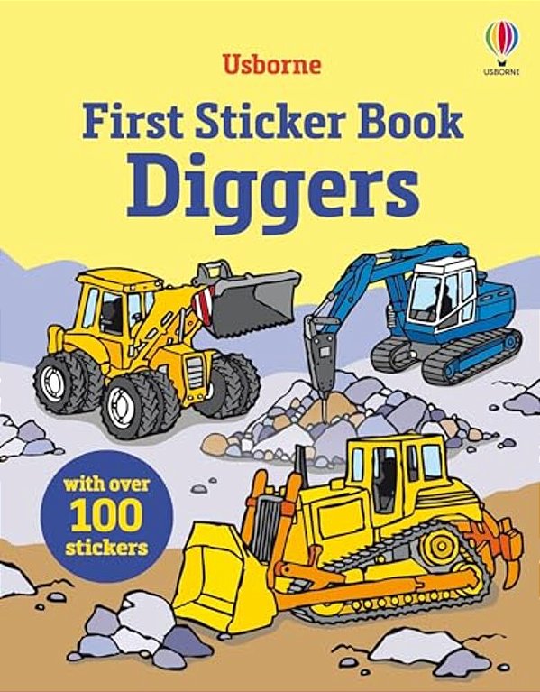 First Sticker Book Diggers-..