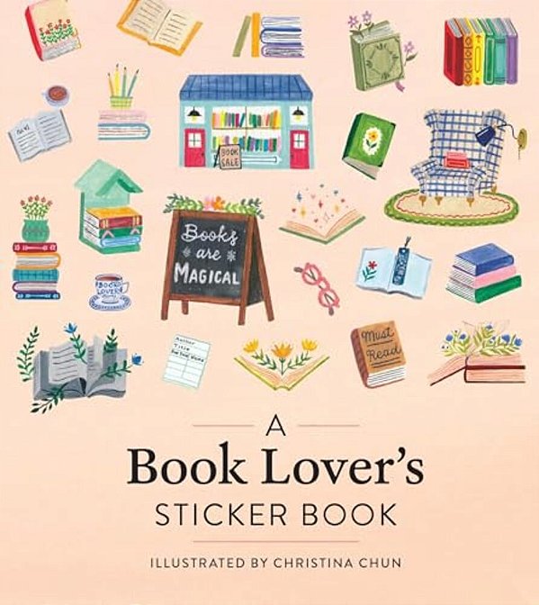 A Book Lover's Sticker Book-..
