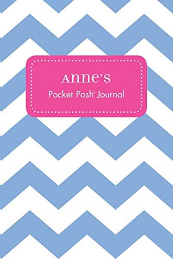 Anne's Pocket Posh Journal, Chevron-..