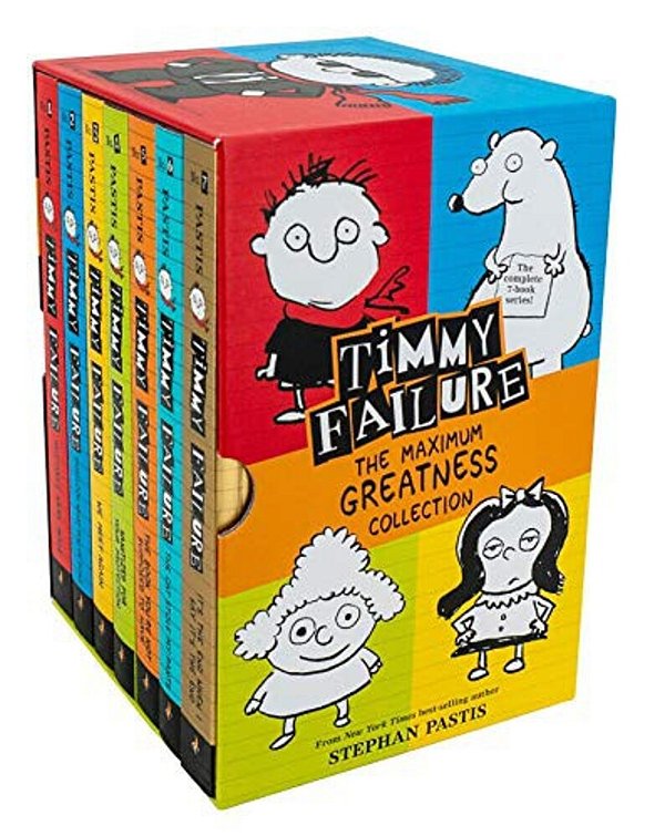 Timmy Failure: The Maximum Greatness Collection: Books 1-7 (Complete Box Set)-..