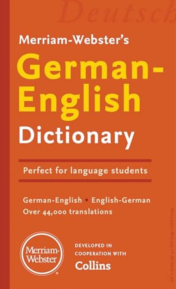 Merriam-Webster's German-English Dictionary-..