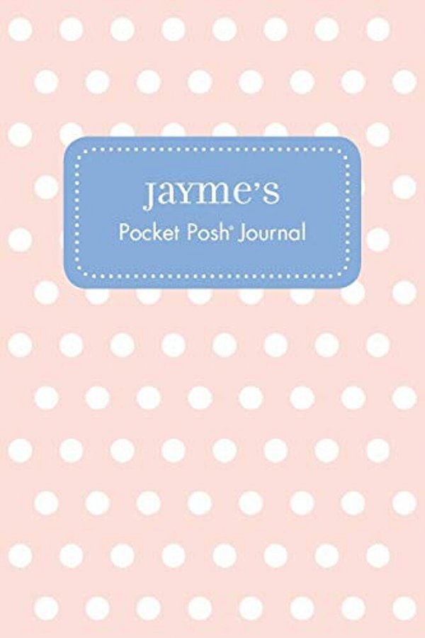 Jayme's Pocket Posh Journal, Polka Dot-..