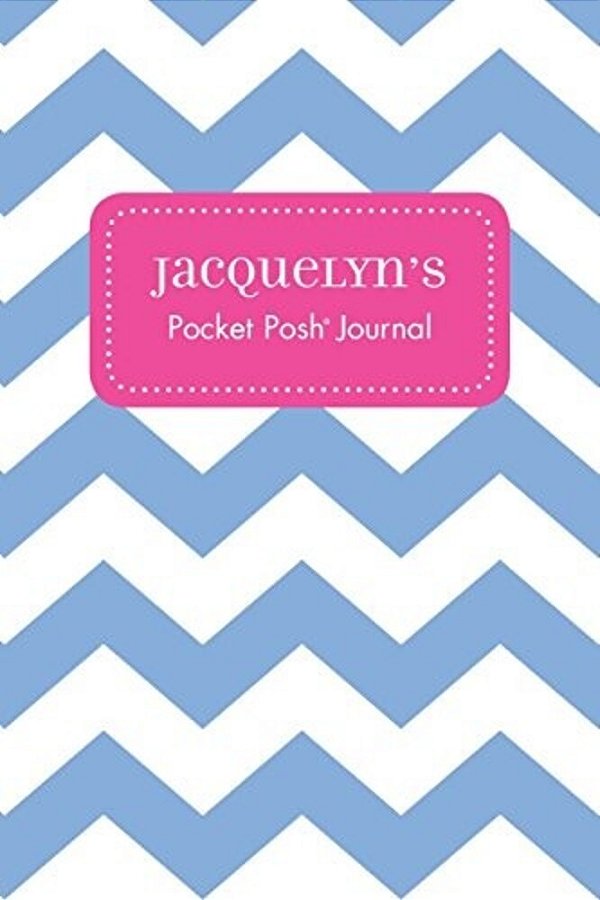 Jacquelyn's Pocket Posh Journal, Chevron-..