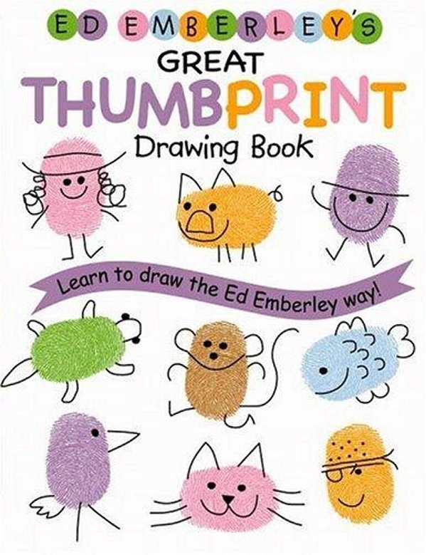 Ed Emberley's Great Thumbprint Drawing Book-..