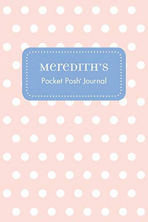 Meredith's Pocket Posh Journal, Polka Dot-..