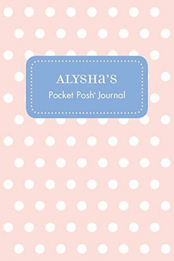 Alysha's Pocket Posh Journal, Polka Dot-..