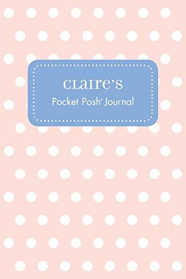 Claire's Pocket Posh Journal, Polka Dot-..