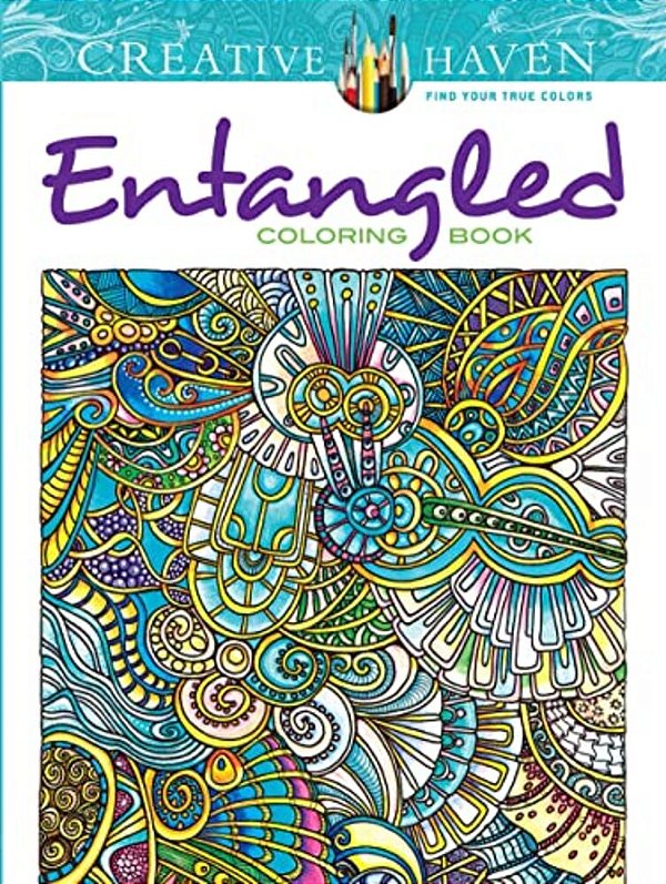 Creative Haven Entangled Coloring Book-..