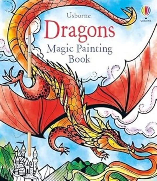 Dragons Magic Painting Book-..