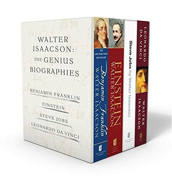 Walter Isaacson: The Genius Biographies: Benjamin Franklin, Einstein, Steve Jobs, And Leonardo Da Vinci-..