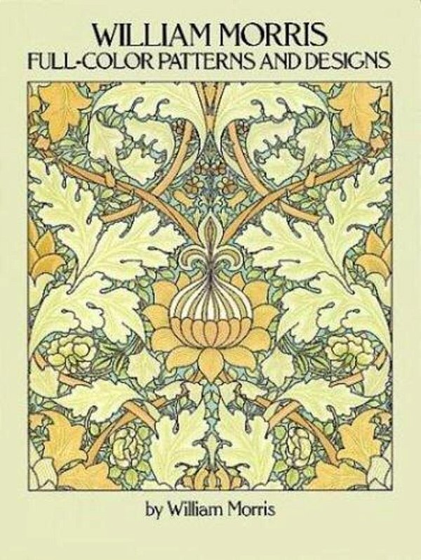 William Morris Full-Color Patterns And Designs-..