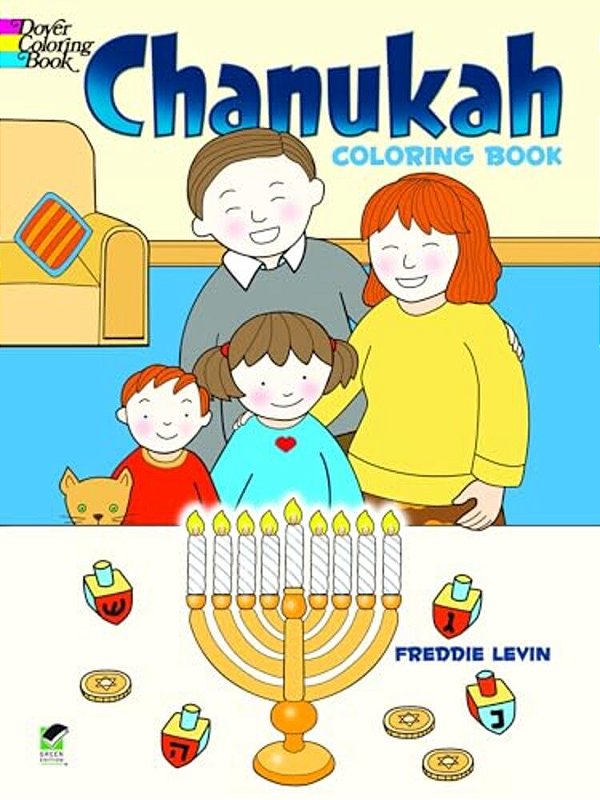 Chanukah Coloring Book-..