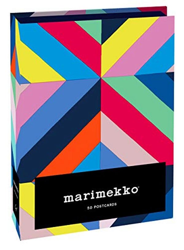Marimekko: 50 Postcards: (Flat Cards Featuring Scandinavian Design, Colorful Lifestyle Floral Stationery Collection)-..