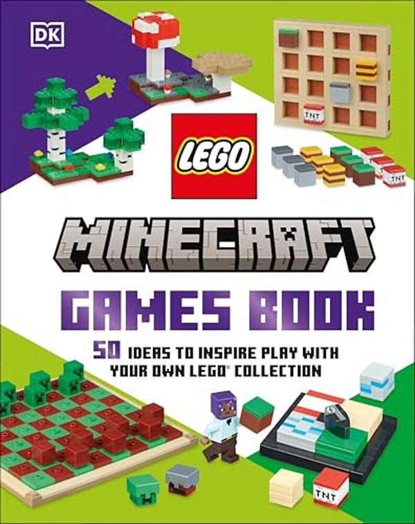 Lego Minecraft Games Book (Library Edition): 50 Fun Ideas To Play With Your Lego Collection! Without Bricks-..