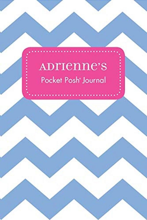Adrienne's Pocket Posh Journal, Chevron-..