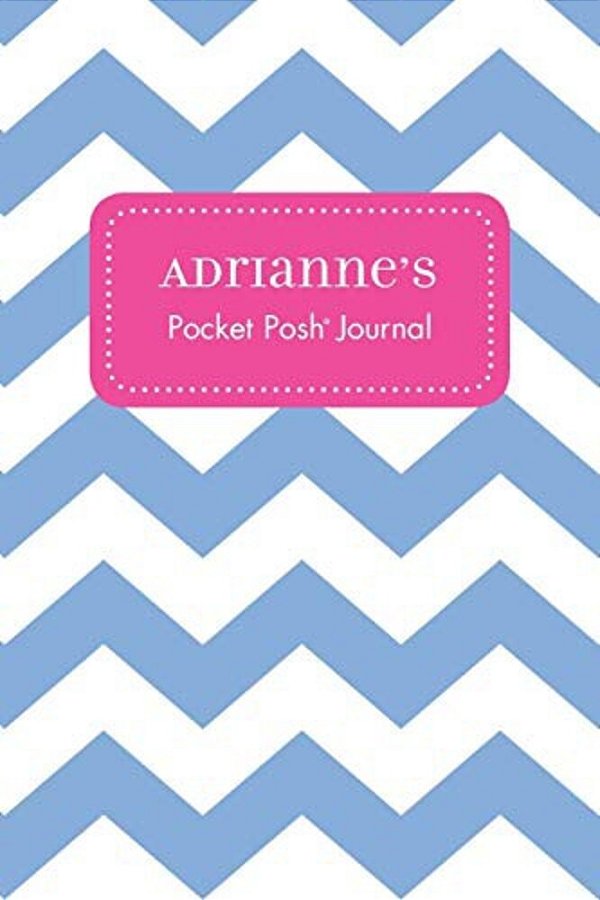 Adrianne's Pocket Posh Journal, Chevron-..