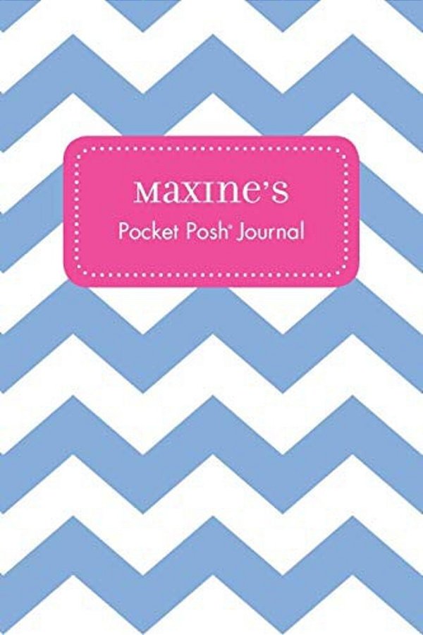 Maxine's Pocket Posh Journal, Chevron-..