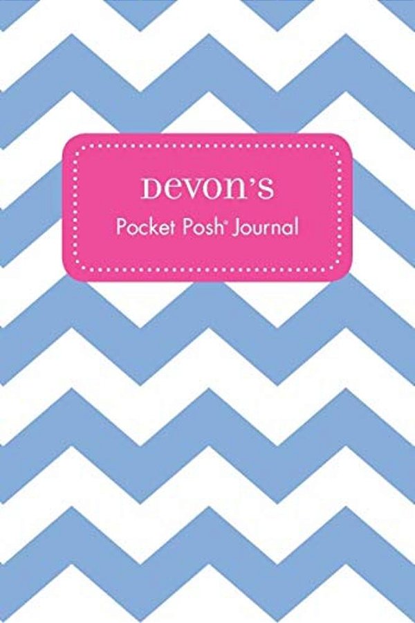 Devon's Pocket Posh Journal, Chevron-..