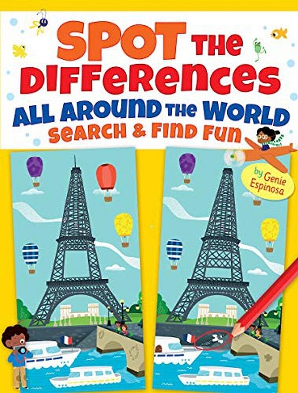 Spot The Differences All Around The World: Search & Find Fun-..