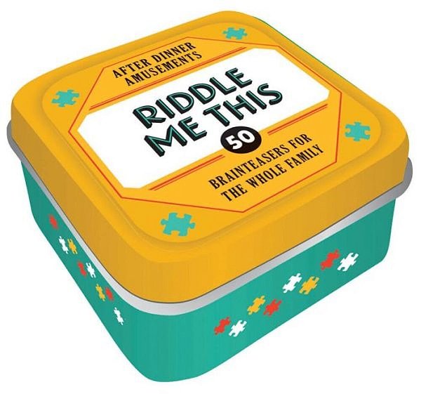 After Dinner Amusements: Riddle Me This: 50 Brainteasers For The Whole Family (Dinner Party Gifts, Games For Adults, Games For Dinner Parties)-..