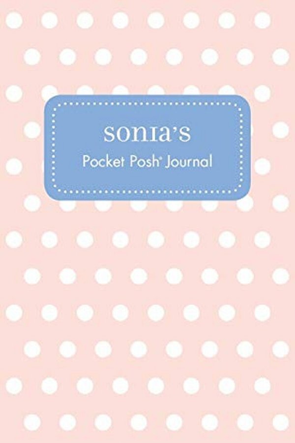 Sonia's Pocket Posh Journal, Polka Dot-..