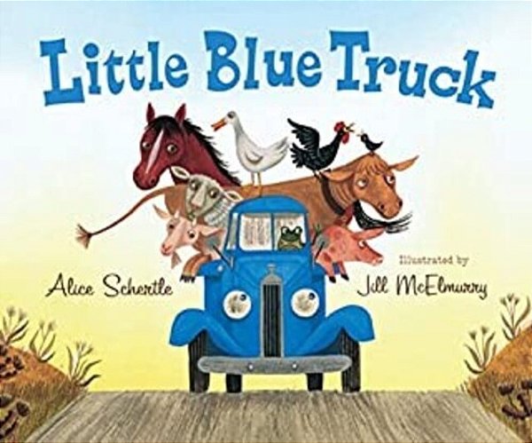 Little Blue Truck Padded Board Book-..