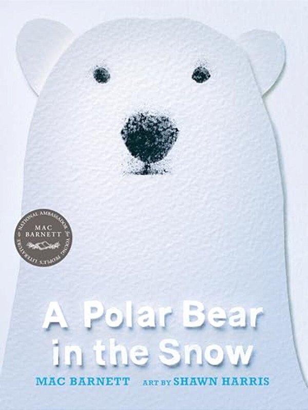 A Polar Bear In The Snow-..