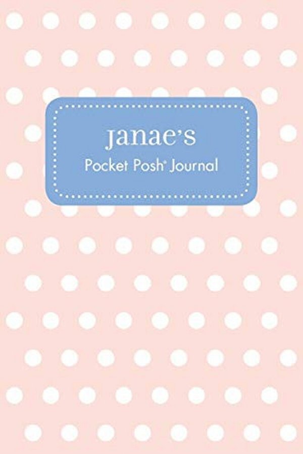 Janae's Pocket Posh Journal, Polka Dot-..