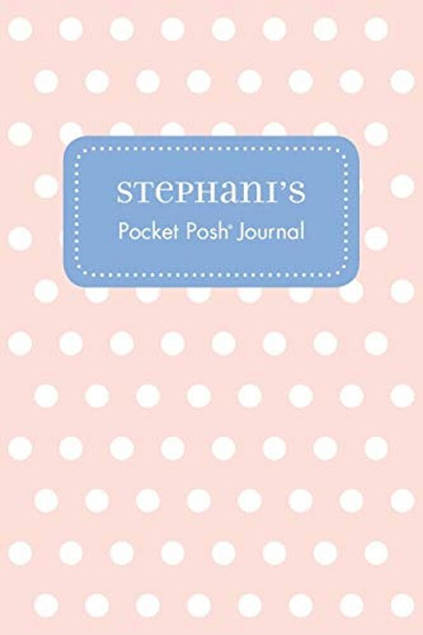 Stephani's Pocket Posh Journal, Polka Dot-..