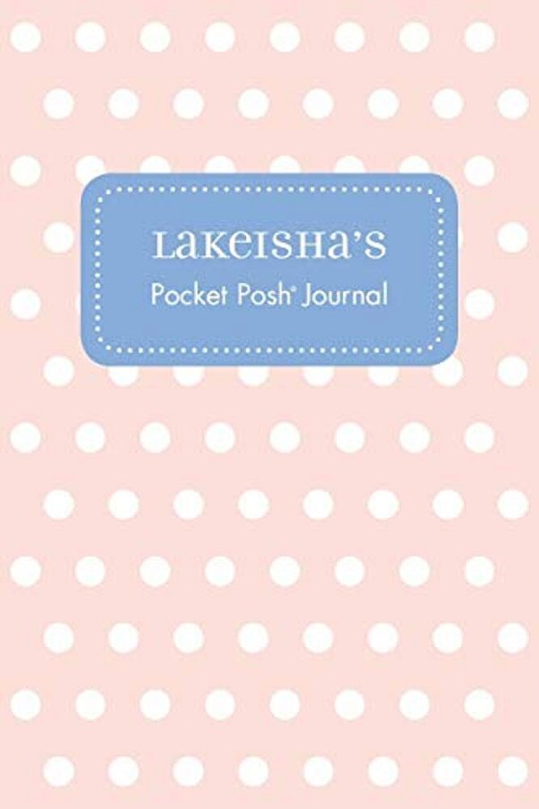 Lakeisha's Pocket Posh Journal, Polka Dot-..