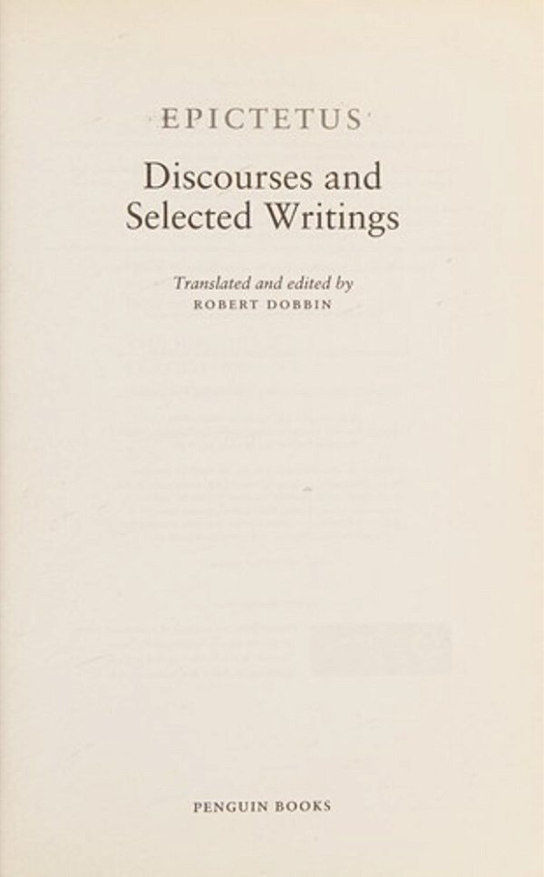 Discourses And Selected Writings-..