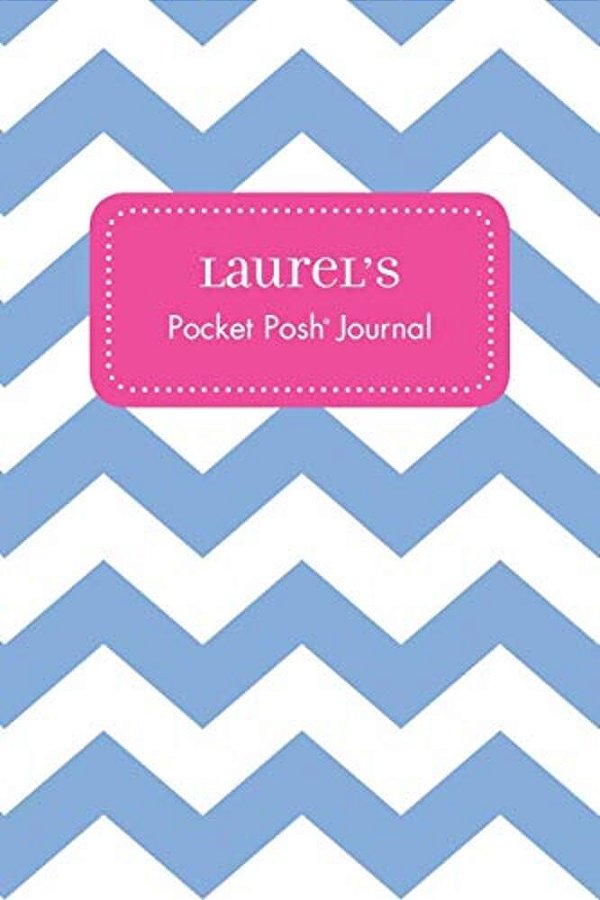 Laurel's Pocket Posh Journal, Chevron-..