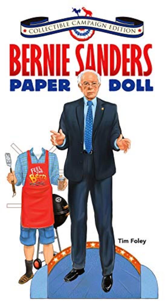 Bernie Sanders Paper Doll Collectible 2016 Campaign Edition-..
