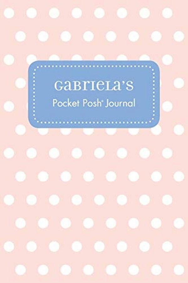 Gabriela's Pocket Posh Journal, Polka Dot-..
