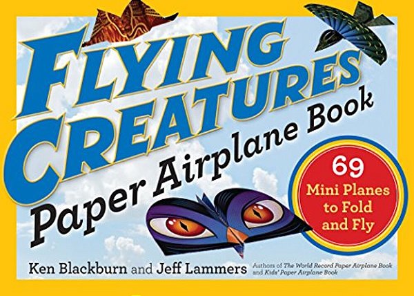 Flying Creatures Paper Airplane Book: 69 Mini Planes To Fold And Fly-..
