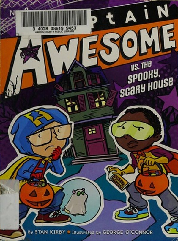 Captain Awesome Vs. The Spooky, Scary House-..