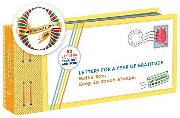 Letters For A Year Of Gratitude: Write Now. Keep In Touch Always. -..