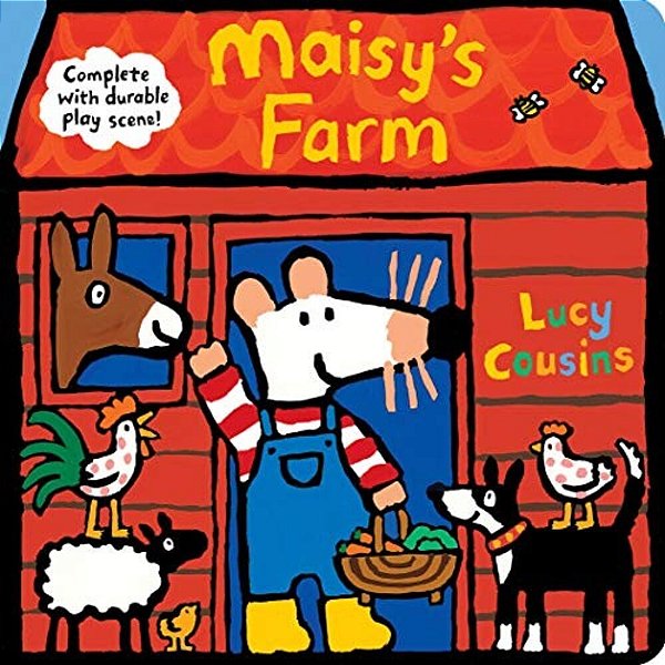 Maisy's Farm: Complete With Durable Play Scene: A Fold-Out And Play Book (Interactive Maisy The Mouse Play Scene With Punch-Out Removable Characters - -..
