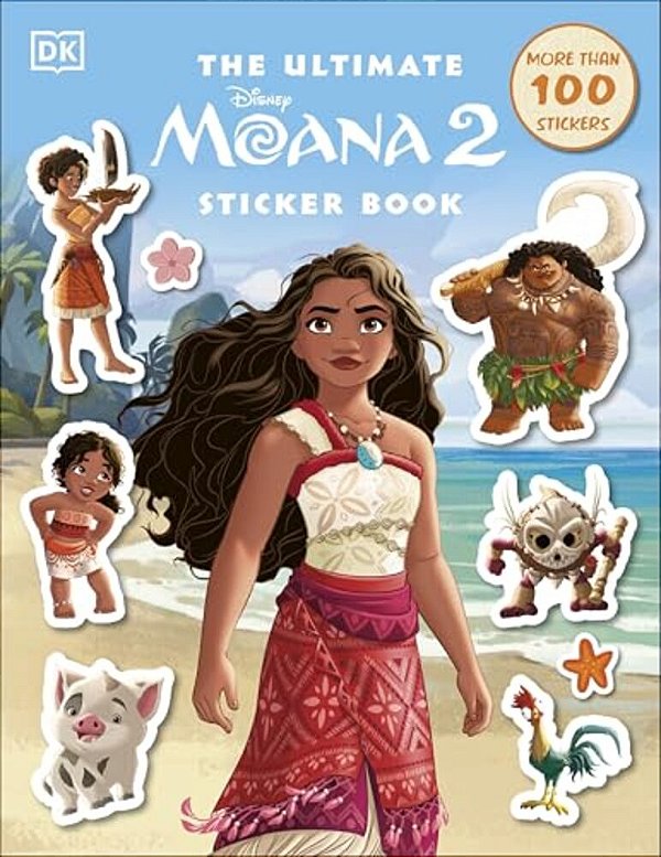Disney Moana 2 Ultimate Sticker Book-..