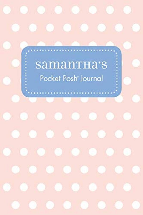 Samantha's Pocket Posh Journal, Polka Dot-..