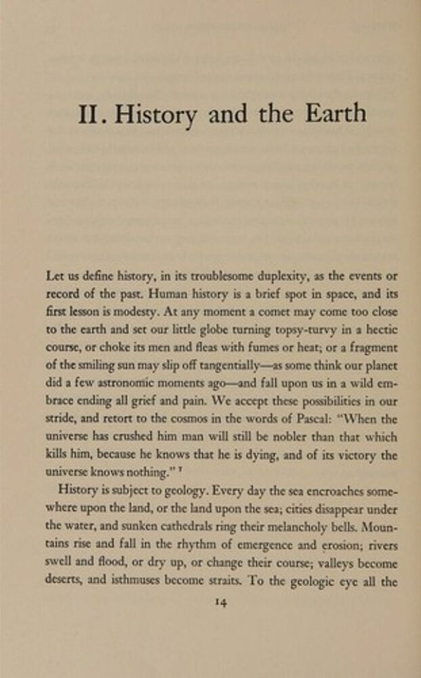 The Lessons Of History-..