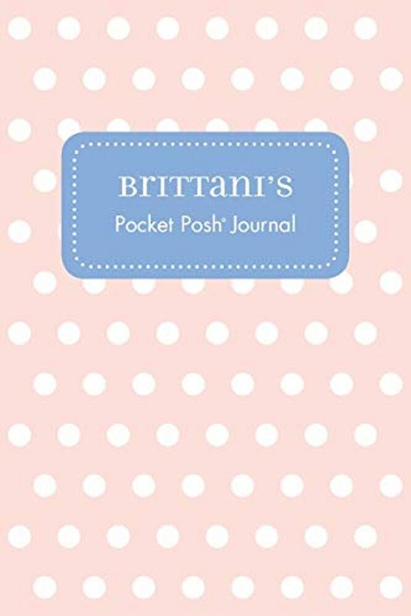 Brittani's Pocket Posh Journal, Polka Dot-..