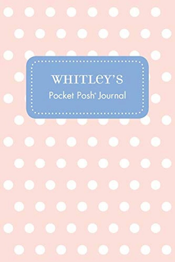 Whitley's Pocket Posh Journal, Polka Dot-..