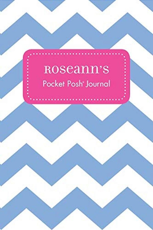 Roseann's Pocket Posh Journal, Chevron-..