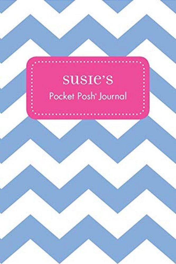 Susie's Pocket Posh Journal, Chevron-..