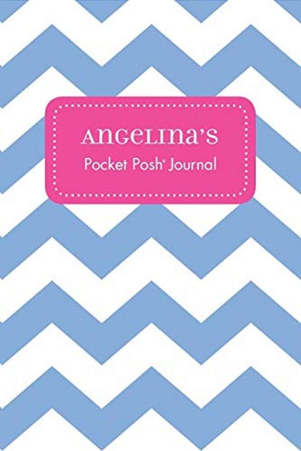 Angelina's Pocket Posh Journal, Chevron-..